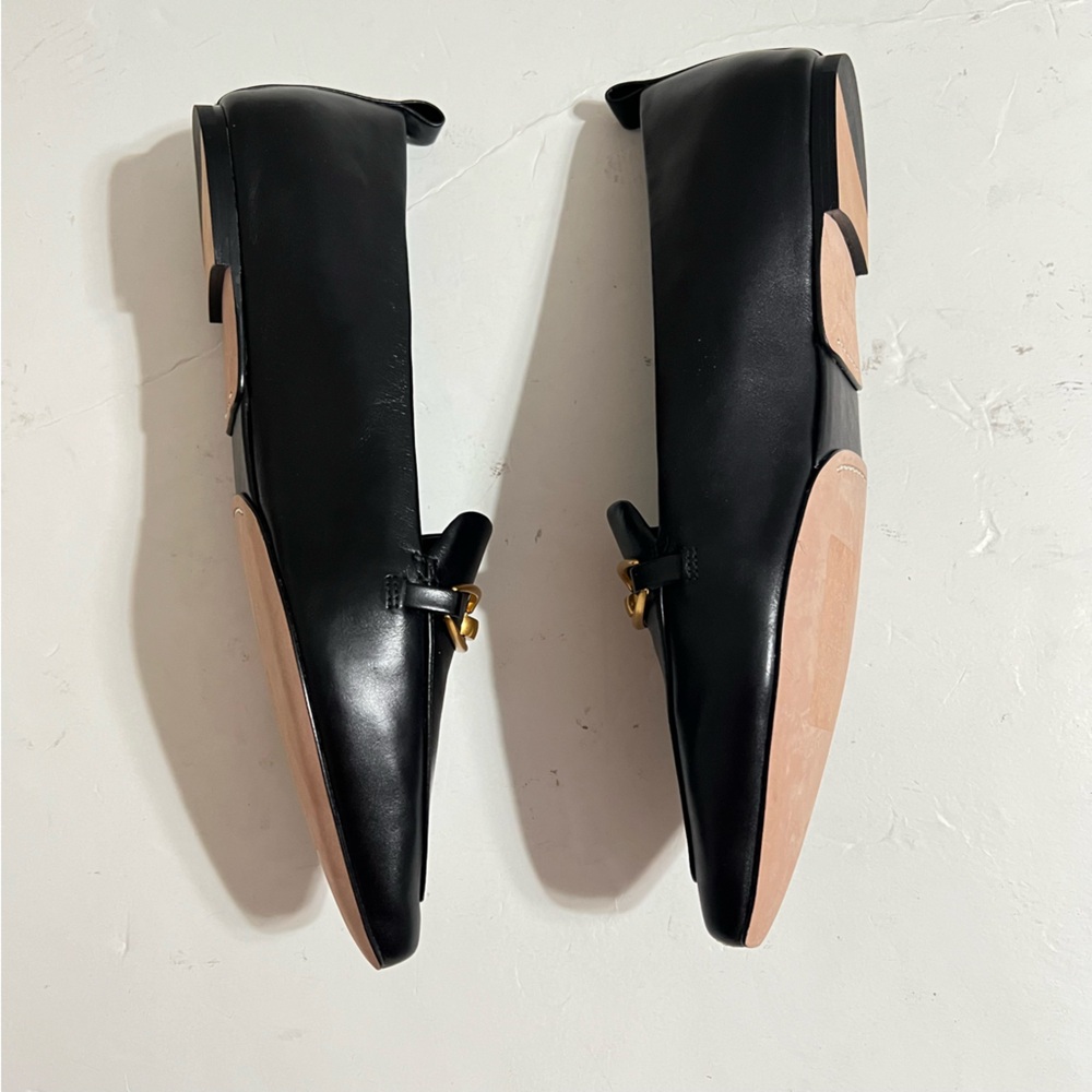 VERONICA BEARD Champlain Black Chain Flat - image 8